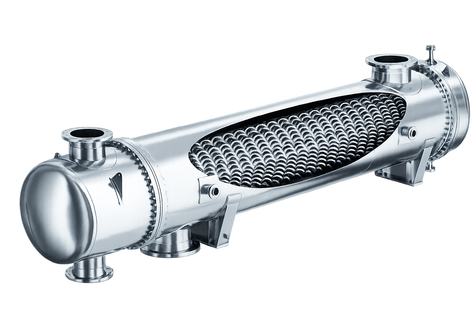 Shell Tube Channel NordTech Energy — Cooling, Heating & Heat Recovery